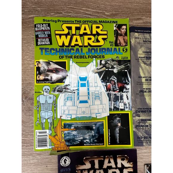 Star Wars|Lot|Comics/Technical Journal/Quiz Wiz - Picture 2 of 11
